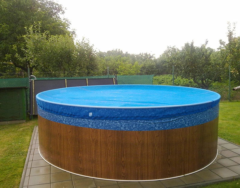 Laty síť na bazén Azuro kruh 3,6 m (3,8 m) komplet - pevnější, modrá 115 g/m2