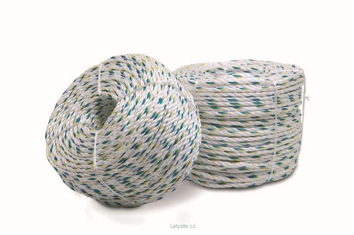 Záchytná síť proti pádu - typ S - 100/5 mm - lano po celém obvodu