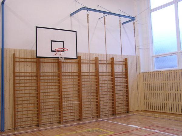 Basketbalová konstrukce, vysazení do 250 cm
