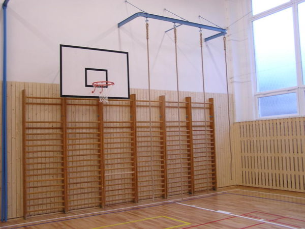 Basketbalová konstrukce, vysazení do 250 cm