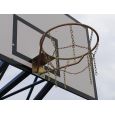 Basketbalová obroučka pevná, řetízková síťka - Zn