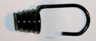 Ocelový háček na gumolano - průměr 8-10 mm