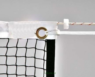 Badmintonová síť PP 1,8 mm + kevlarové lano