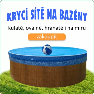 Krycí sítě na bazény